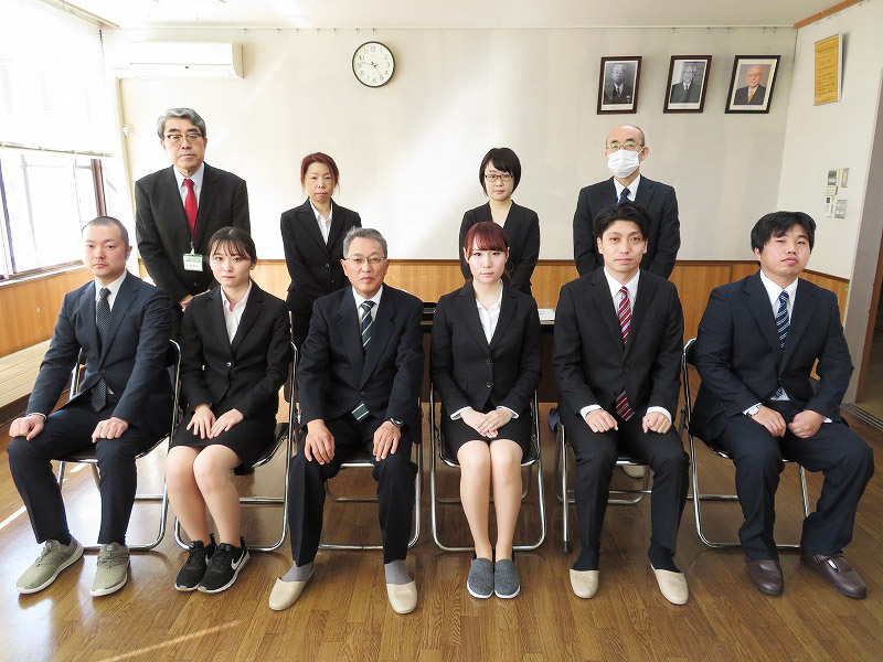 令和3年度　辞令交付式