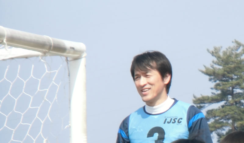 駅北大火復興支援サッカーフェスタにて
