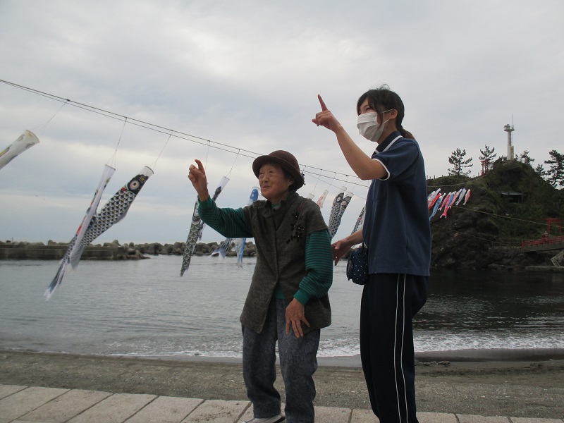 藤まつりと鯉のぼり