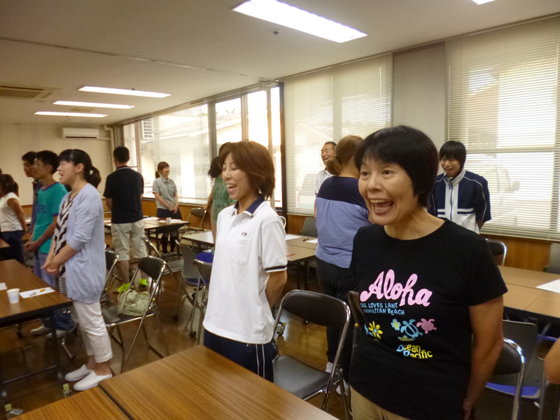 表情の作り方研修