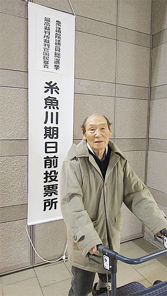 期待を込めて、一票投じたよ！